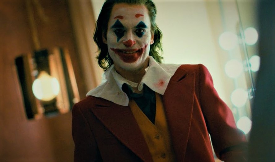 The criminal mastermind Joker's smile.