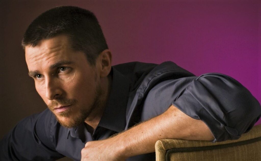 two times Golden Globe and one Oscar Award winner English actor Christian Bale