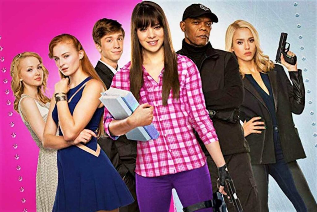 Sophie Turner on the cover of 2015 comedy action film Barely Lethal.