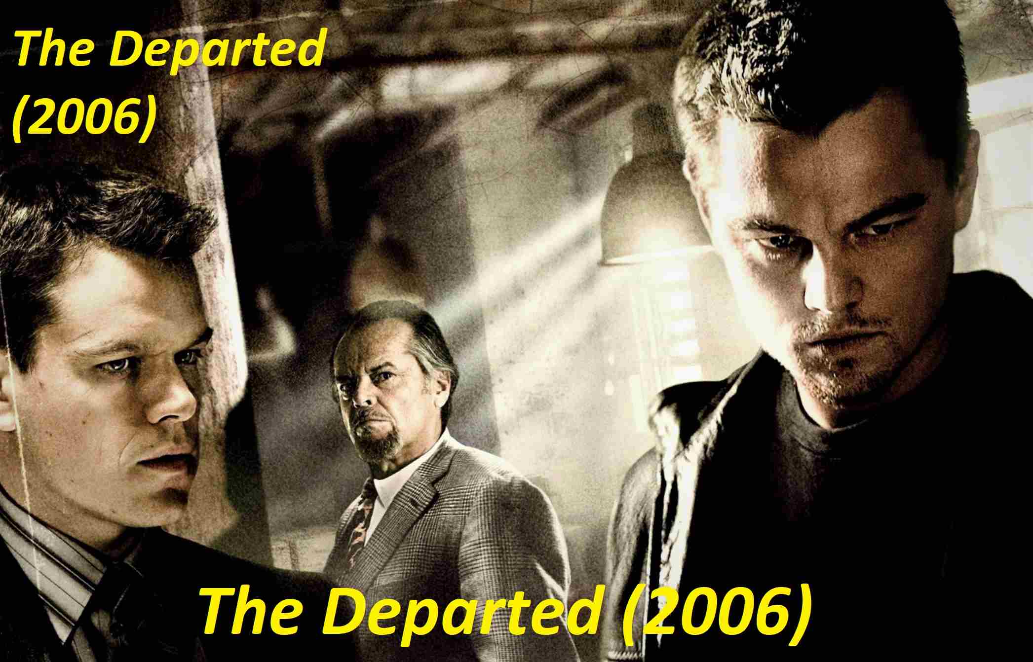 Cover image of 2006 crime film The Departed.