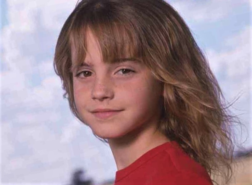Emma Watson as a child. 
9 years old Emma Watson