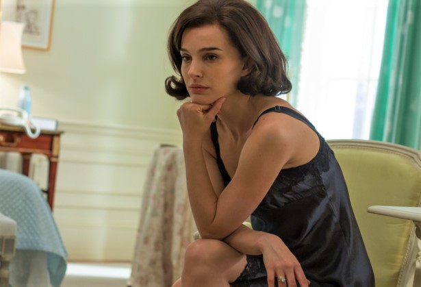 Jacqueline Kennedy in the biographical film Jackie (2016).