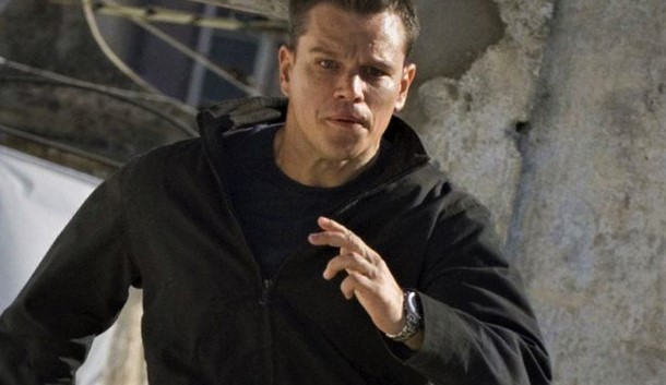 Matt Damon as Jason Bourne in Bourne series