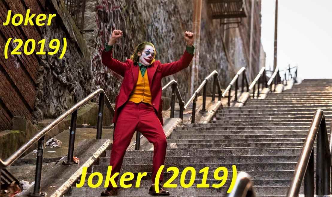 Poster of 2019 psychological thriller Joker
