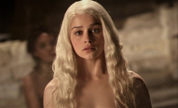 Emilia Clarke's Nude Scene in the HBO series Game of Thrones. 