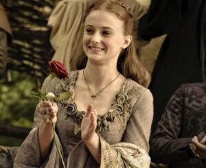 14 years old Sophie Turner as Sansa Stark in the HBO series Game of Thrones (201)