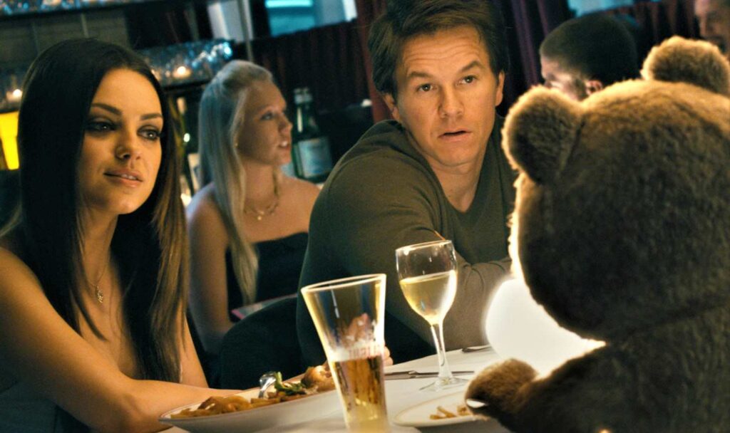 Mark Wahlberg and Mila Kunis stars of Ted 2
