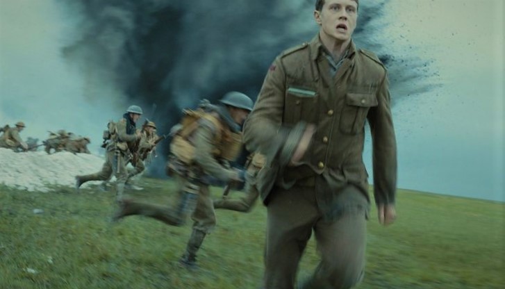 George MacKay as Lance Corporal Schofield in the WWI film 1917.