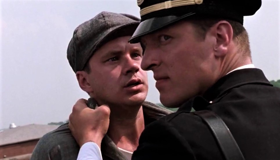 Andy Dufresne and captain Hadley.