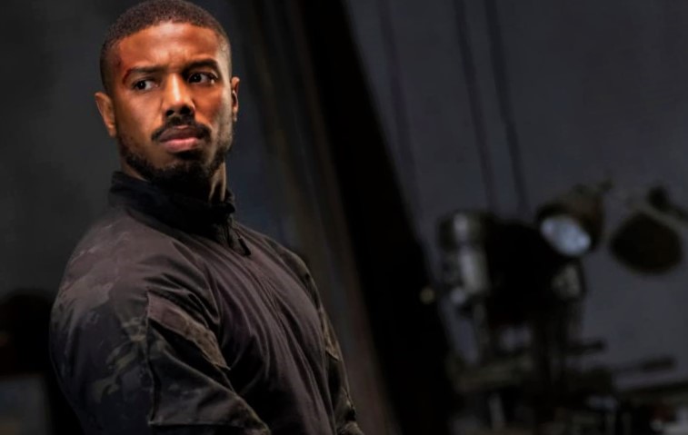 The American actor Michael B. Jordan in Tom Clancy's Without Remorse