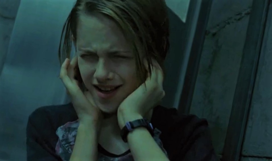 Sarah Altman in the 2002 horror thriller Panic Room.