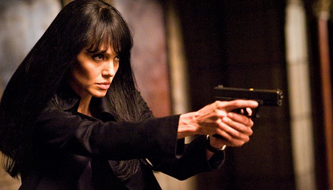 Evelyn Salt in the 2010 action-mystery film Salt.