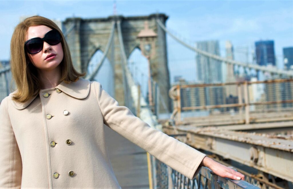 Jean Shrimpton in the 2012 television film We'll Take Manhattan.