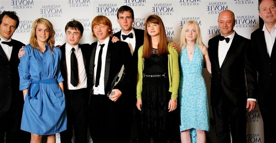 Cast of Harry Potter at an award show.