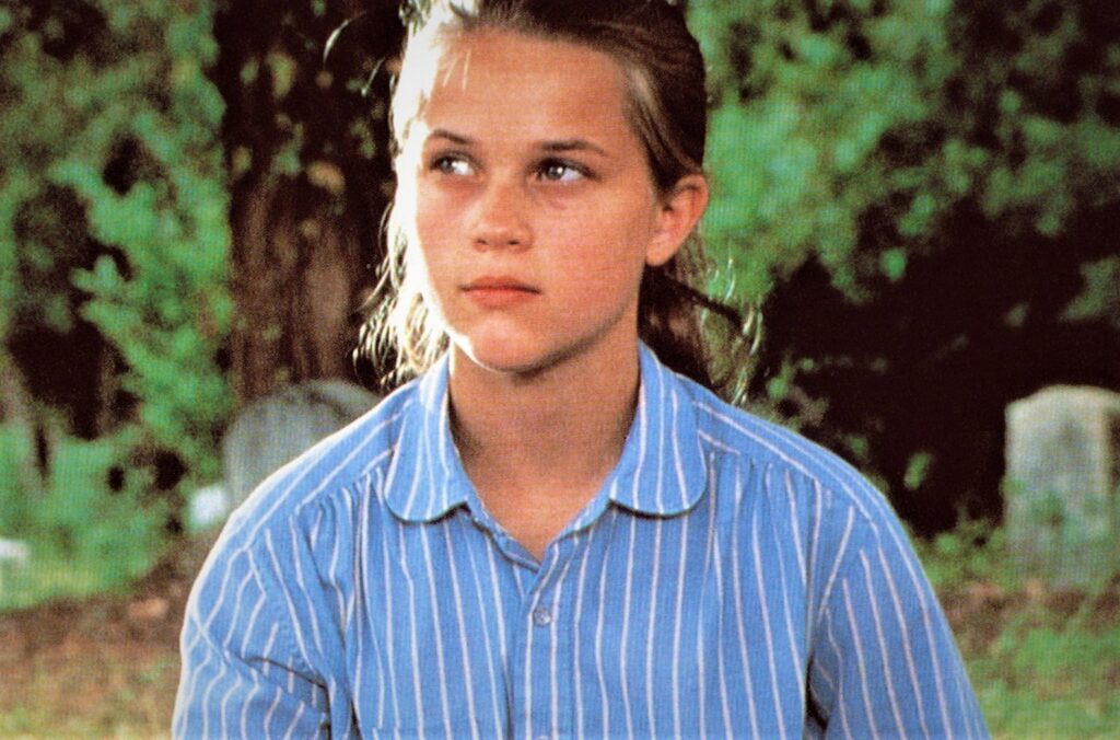A very young Reese Witherspoon in Man in the Moon (1991)