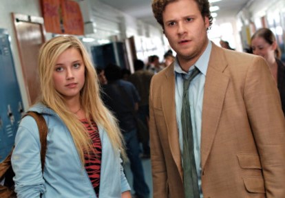Angie Anderson and Dale Denton in the 2008 action comedy film Pineapple Express.