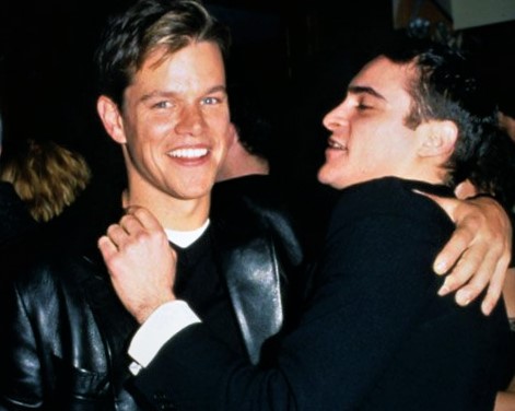 Matt Damon and Joaquin Phoenix.