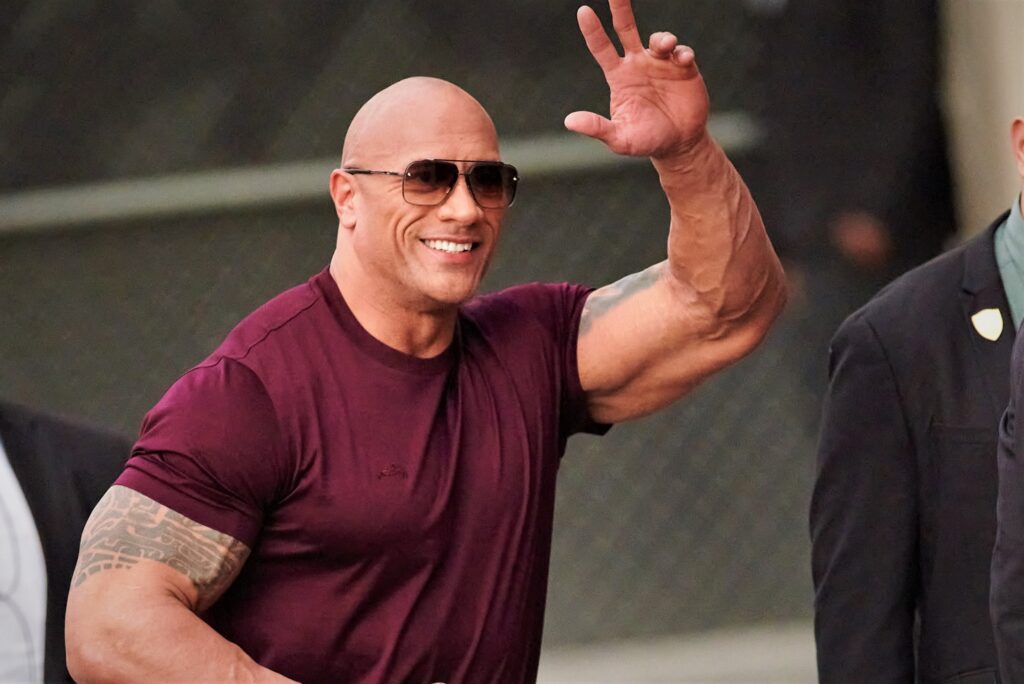 Dwayne ''The Rock'' Johnson latest picture in 2021.