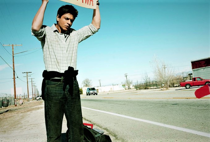 Shah Rukh Khan in his highest rated film My Name is Khan (2010).